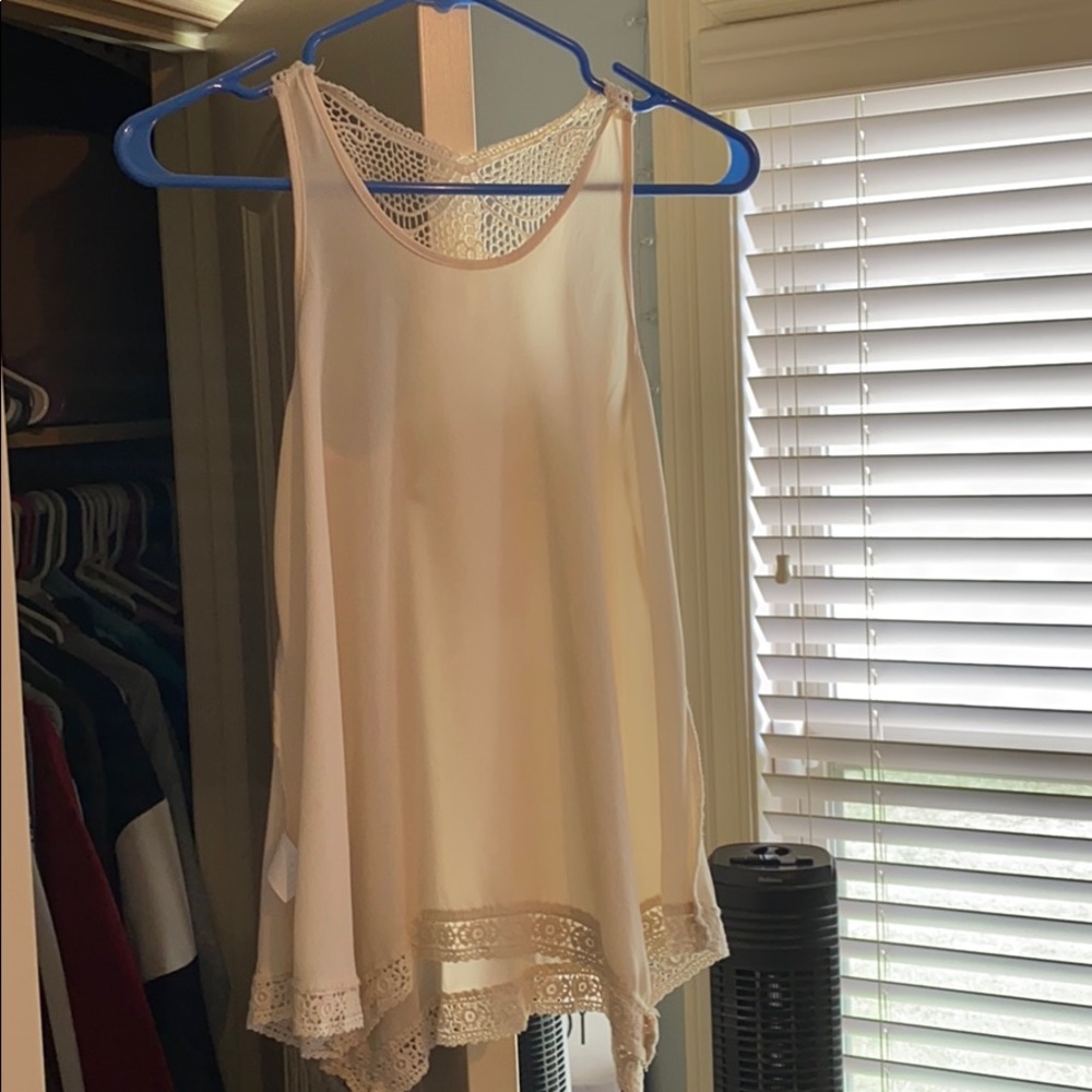 Silk - Lace tank top